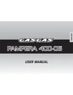 Preview for 3 page of GAS GAS 2006 PAMPERA 400 User Manual