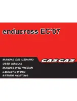 GAS GAS 2007 enducross EC User Manual preview