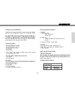 Preview for 47 page of GAS GAS 2007 FSR 450 User Manual