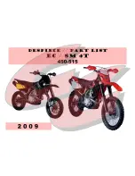 Preview for 1 page of GAS GAS 2009 EC 450 Parts List