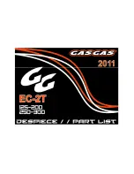 GAS GAS 2011 EC 125 ST Parts List preview