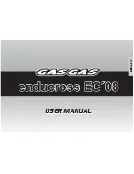 Preview for 75 page of GAS GAS EC 2008 User Manual