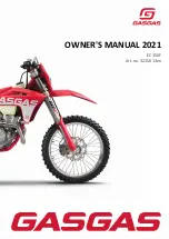 GAS GAS EC 350F Owner'S Manual preview