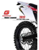 Предварительный просмотр 81 страницы GAS GAS EC250 2012 Owner'S Manual