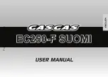 GAS GAS EC250-F SUOMI User Manual preview