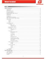 Preview for 3 page of GAS GAS EC250E 2012 Owner'S Manual