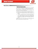 Preview for 65 page of GAS GAS EC250E 2012 Owner'S Manual