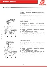 Preview for 67 page of GAS GAS ENDURO 4T EC 2014 Owner'S Manual