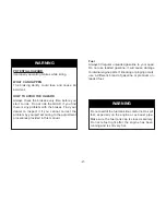 Preview for 31 page of GAS GAS K2 QUAD 110 User Manual