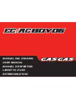 Preview for 1 page of GAS GAS MC Boy 50 User Manual