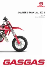 Preview for 1 page of GAS GAS MC50 2021 Owner'S Manual