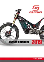 GAS GAS TXe 2019 Owner'S Manual preview