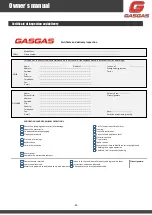 Preview for 42 page of GAS GAS TXe 2019 Owner'S Manual