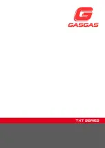 Предварительный просмотр 84 страницы GAS GAS TXT 2018 Series Workshop Manual