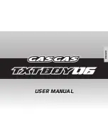 Preview for 3 page of GAS GAS TXT BOY - 2006 User Manual