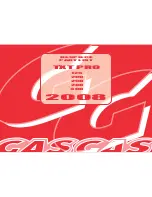 GAS GAS TXT PRO - 2008 Parts List preview