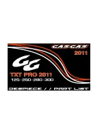 GAS GAS TXT PRO -  2011 Parts List preview