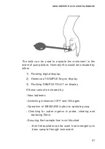 Preview for 53 page of Gas Measurement Instruments Gascoseeker 2-500 User Handbook Manual