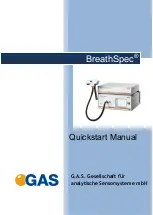 Preview for 1 page of GAS BreathSpec Quick Start Manual