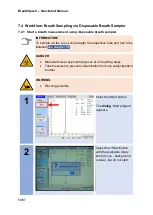 Предварительный просмотр 58 страницы GAS BreathSpec Quick Start Manual