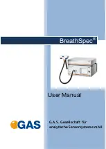 GAS BreathSpec User Manual preview