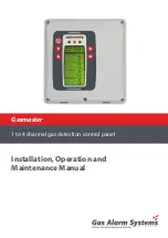 GAS Gasmaster Installation, Operation And Maintenance Manual preview