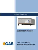 GAS GC-IMS-ODOR Quick Start Manual preview