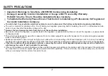 Preview for 3 page of GAS GMV300BT Instructions Manual