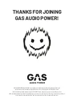 Предварительный просмотр 27 страницы GAS MAD A1 User Manual