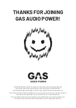 Предварительный просмотр 13 страницы GAS MAD PM1 User Manual