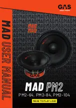 GAS MAD PM2-64 User Manual preview