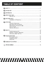 Preview for 3 page of GAS MAX K2 User Manual