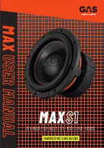 GAS MAX S1 User Manual preview