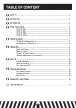 Preview for 3 page of GAS MAX S1 User Manual