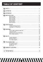 Preview for 3 page of GAS MAX S2 Series User Manual