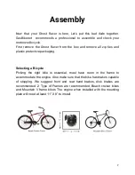 Preview for 8 page of Gasbike Ghost Racer Users Manual And Owner'S Manual