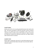 Preview for 9 page of Gasbike Ghost Racer Users Manual And Owner'S Manual