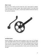 Preview for 13 page of Gasbike Ghost Racer Users Manual And Owner'S Manual