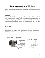 Preview for 15 page of Gasbike Ghost Racer Users Manual And Owner'S Manual