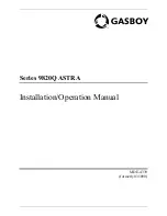 Предварительный просмотр 1 страницы Gasboy ASTRA 9820Q Series Installation & Operation Manual