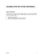 Предварительный просмотр 3 страницы Gasboy CFN ISLANDER II Conversion Manual