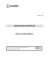 Preview for 1 page of Gasboy Islander ICR PLUS Installation Manual