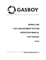 Preview for 1 page of Gasboy SERIES 1000 Operation Manual