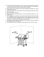 Preview for 4 page of gascraft BG126N3B Toulon Assembly & Operating Instructions