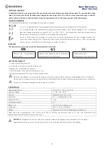 Preview for 3 page of GASDNA PIR-550 Operating Instructions