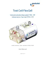 gaskatel FlexCell PTFE User Manual предпросмотр