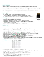 Preview for 8 page of GasLab CM-1000-00-00-00-25 Operation Manual