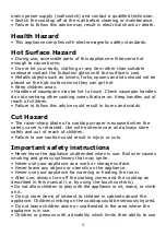 Preview for 3 page of GASLAND chef CH30BF Instructions For Installation And Use Manual