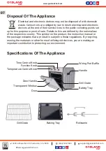 Preview for 8 page of GASLAND chef ES606MB Instructions For Installation And Use Manual