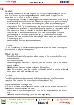 Preview for 16 page of GASLAND chef ES606MB Instructions For Installation And Use Manual